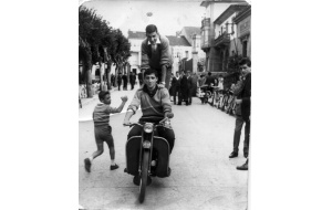 1962 - En moto
